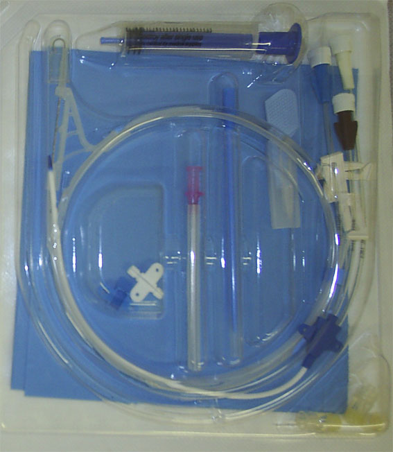 CENTRAL VENOUS CATHETERISATION (CVC) SET