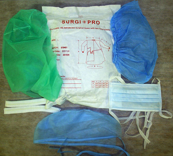 DISPOSABLE THEATRE WEAR DISPOSABLE THEATRE WEAR