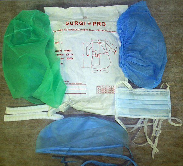 DISPOSABLE THEATRE WEAR